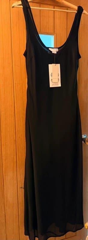 Never Fully Dressed Never fully dressed chiffon slip maxi dress