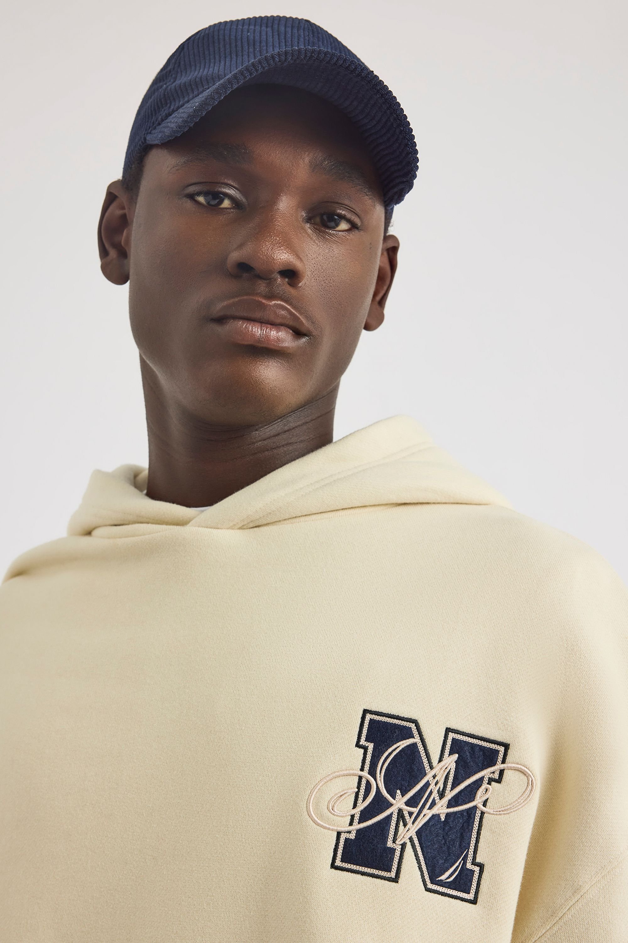 Nautica Nautica Men's Sade OH Hoodie in Ivory - 3