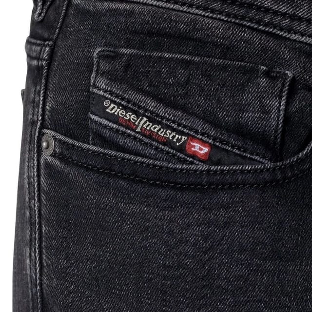 Diesel Diesel Men's Sleenker Dark Grey Denim Jeans - 3