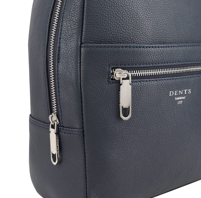 Dents Dents Women's Lancaster Leather Handbag in Blue - 3