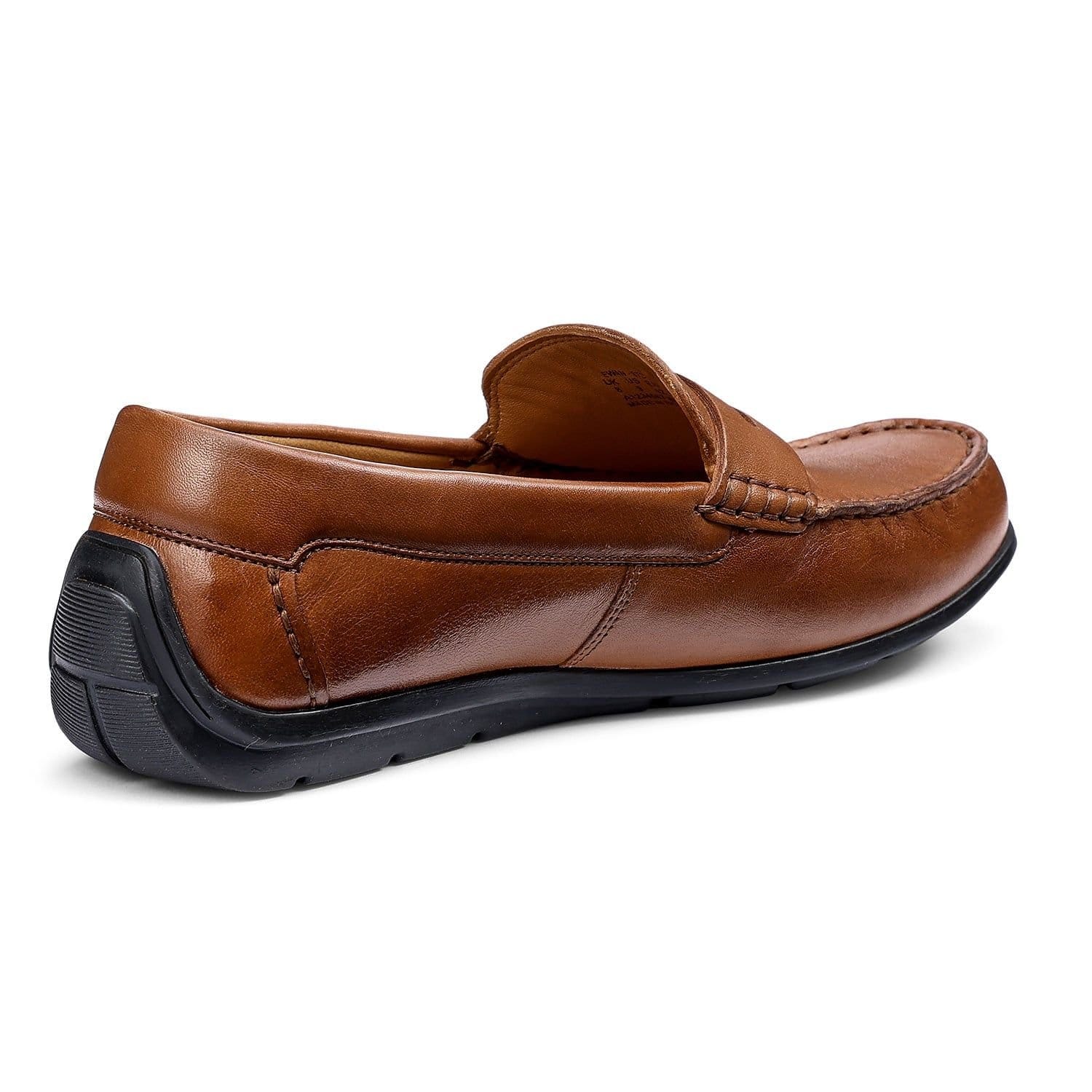 Hotter Hotter Men's 'Ewan' Loafers in Tan - 4