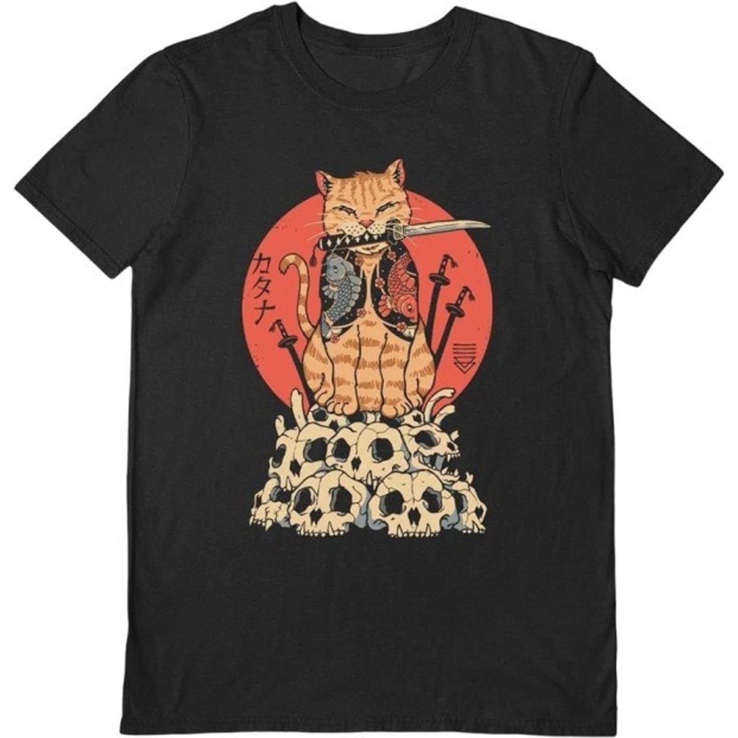 Vincent Trinidad Vincent Trinidad Men's Catana Skulls T-Shirt in Black