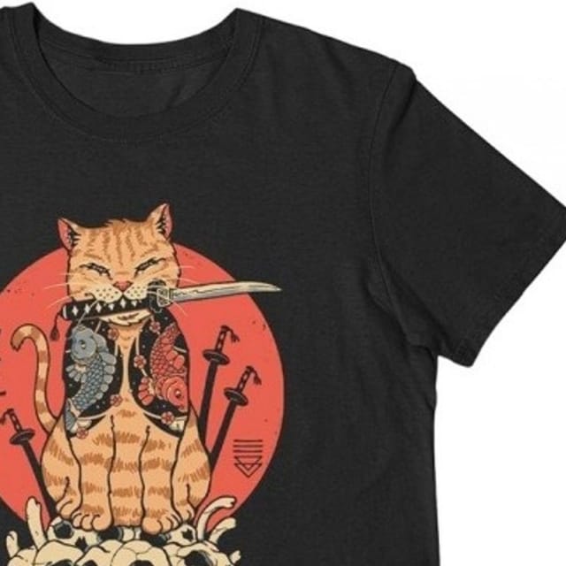 Vincent Trinidad Vincent Trinidad Men's Catana Skulls T-Shirt in Black - 2