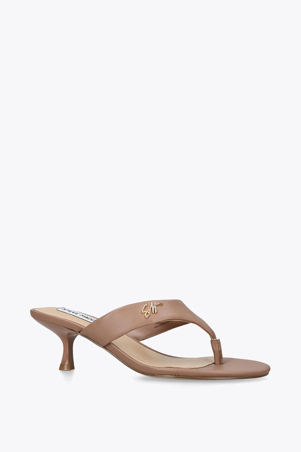 Steve Madden STEVE MADDEN Women's 'Soundview Brown' Leather Sandals in Brown - 4
