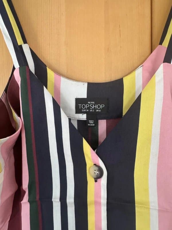 Topshop Topshop Striped Sun Dress
