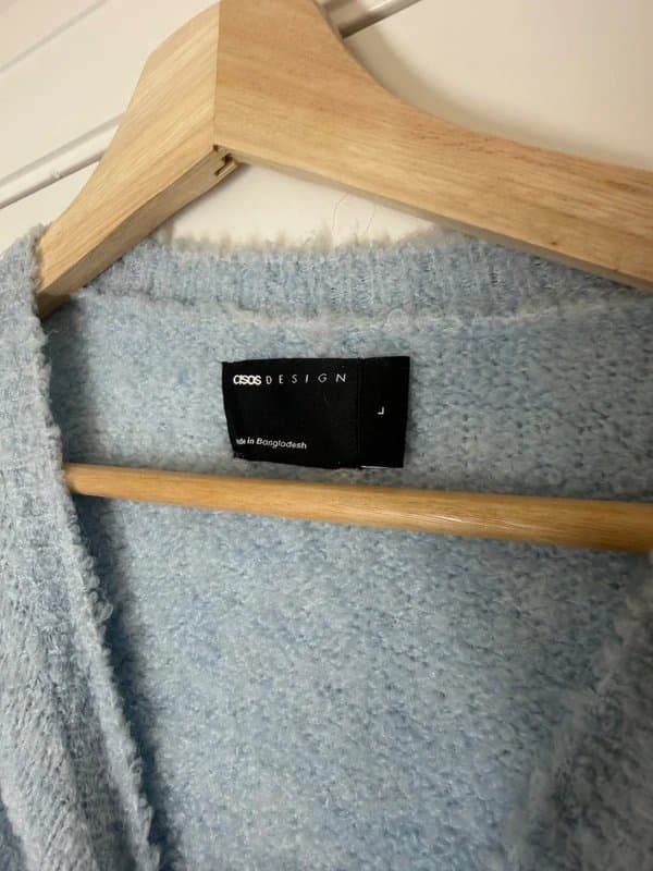 ASOS Lightweight Blue Jumper