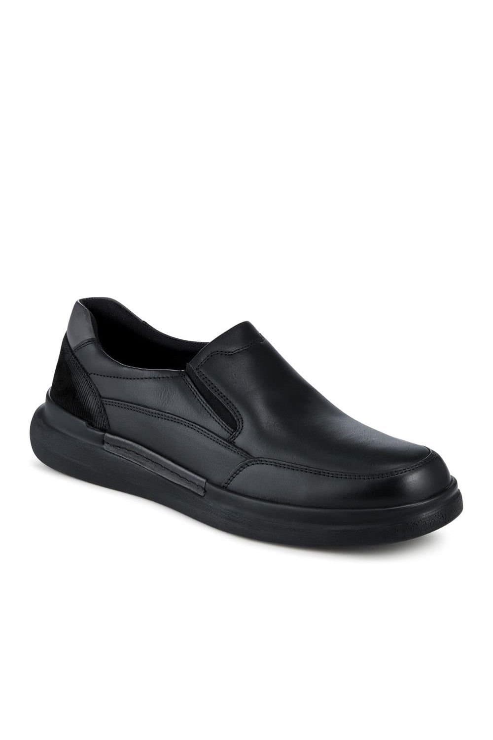 Pavers Pavers Men's Elasticated Lightweight Slip In Shoes in Black