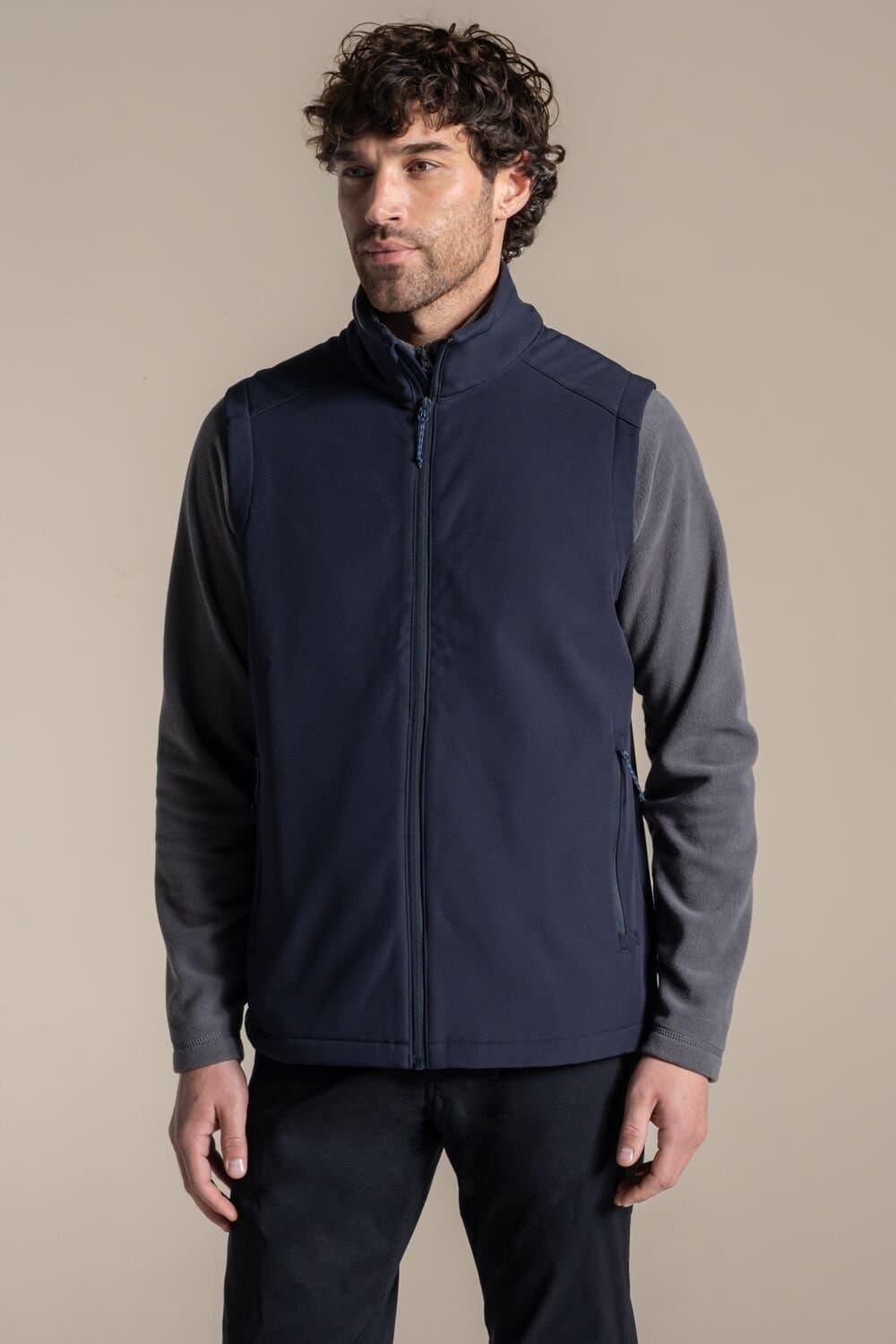 Craghoppers Craghoppers Men's Expert Basecamp II Softshell Vest in Dark Navy
