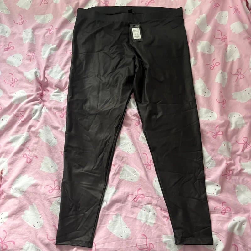 New Look Faux leather leggings