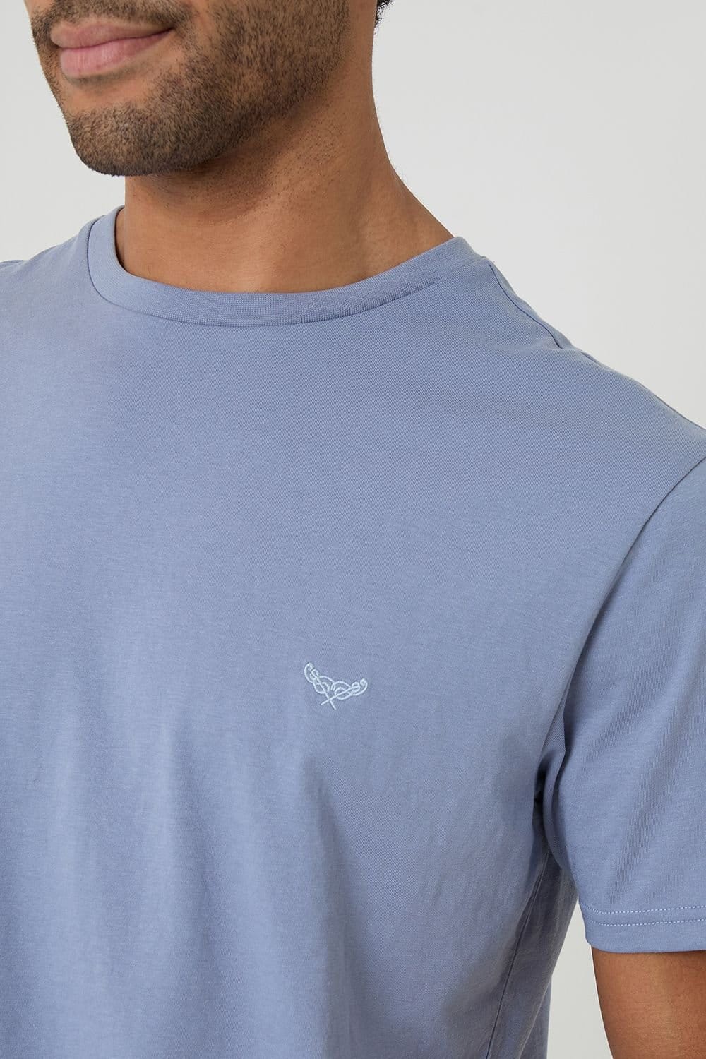 Threadbare Threadbare Men's Stripe Short Pyjama Set in Blue - 4