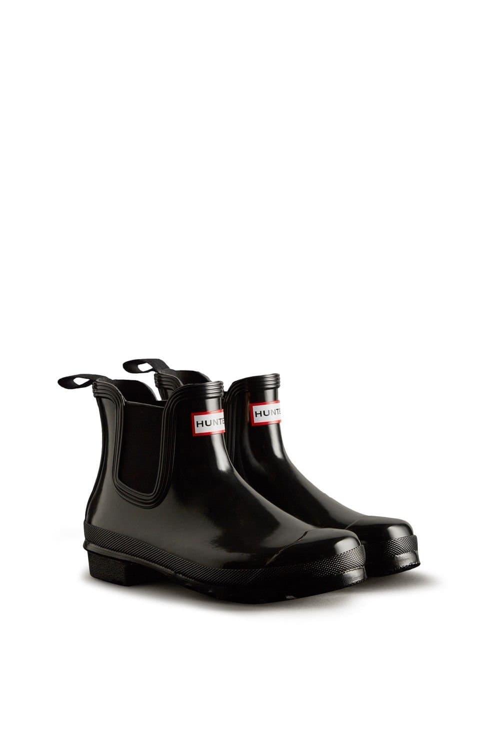 Hunter Hunter Women's Womens Original Chelsea Gloss Boot in Black