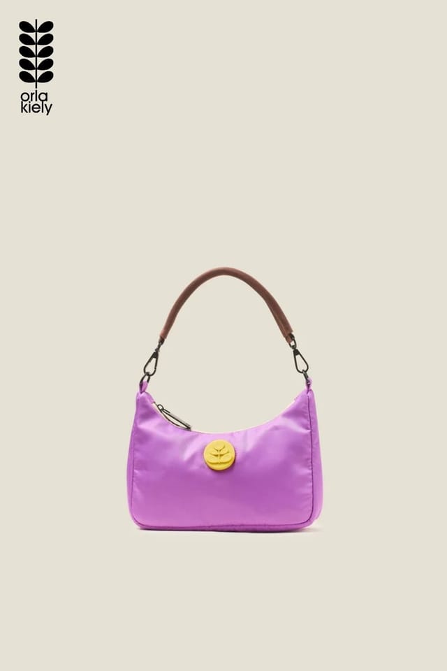 Orla Kiely Orla Kiely Women's Venn Mini Shoulder Bag - Colourblock Lilac in Purple - 2