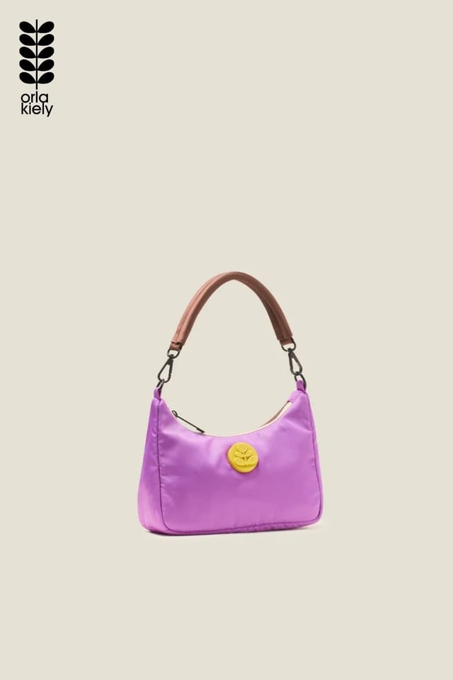 Orla Kiely Orla Kiely Women's Venn Mini Shoulder Bag - Colourblock Lilac in Purple - 3