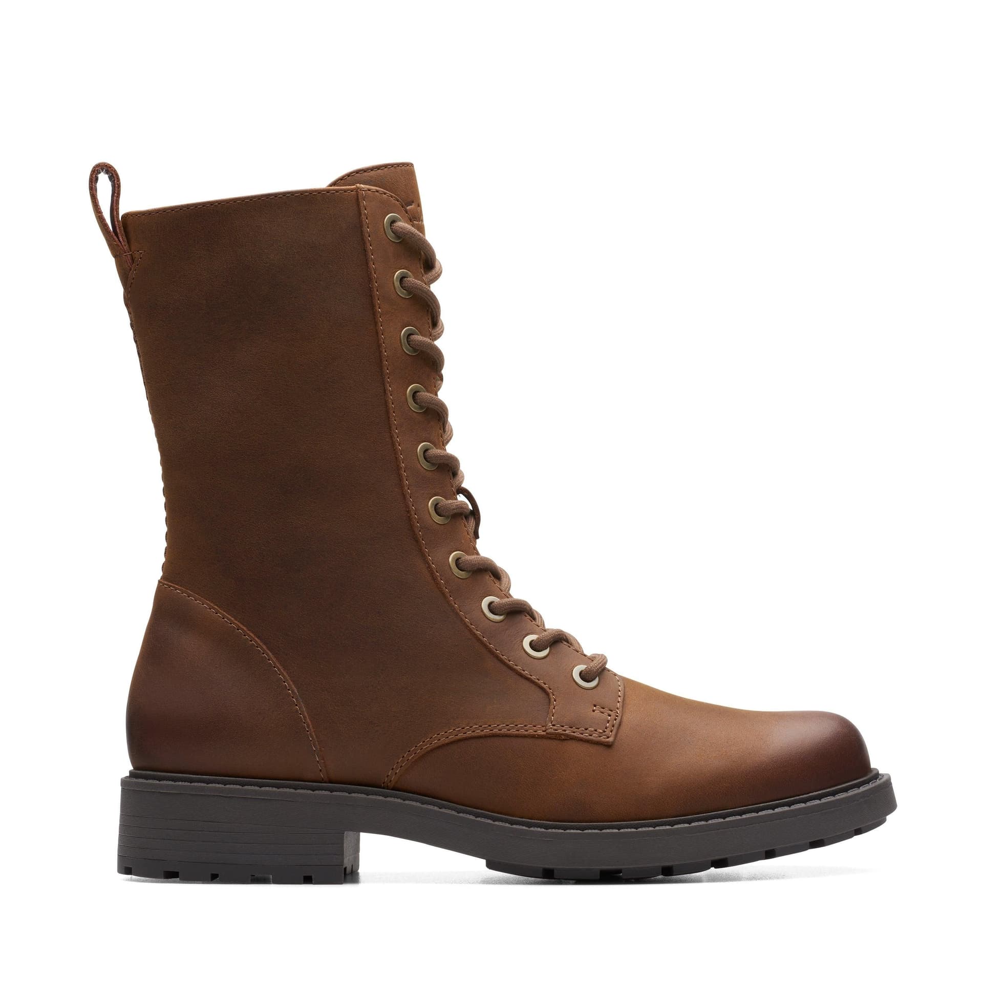 Clarks Clarks Women's Orinoco 2 Style Brown Snuff Ankle Boots
