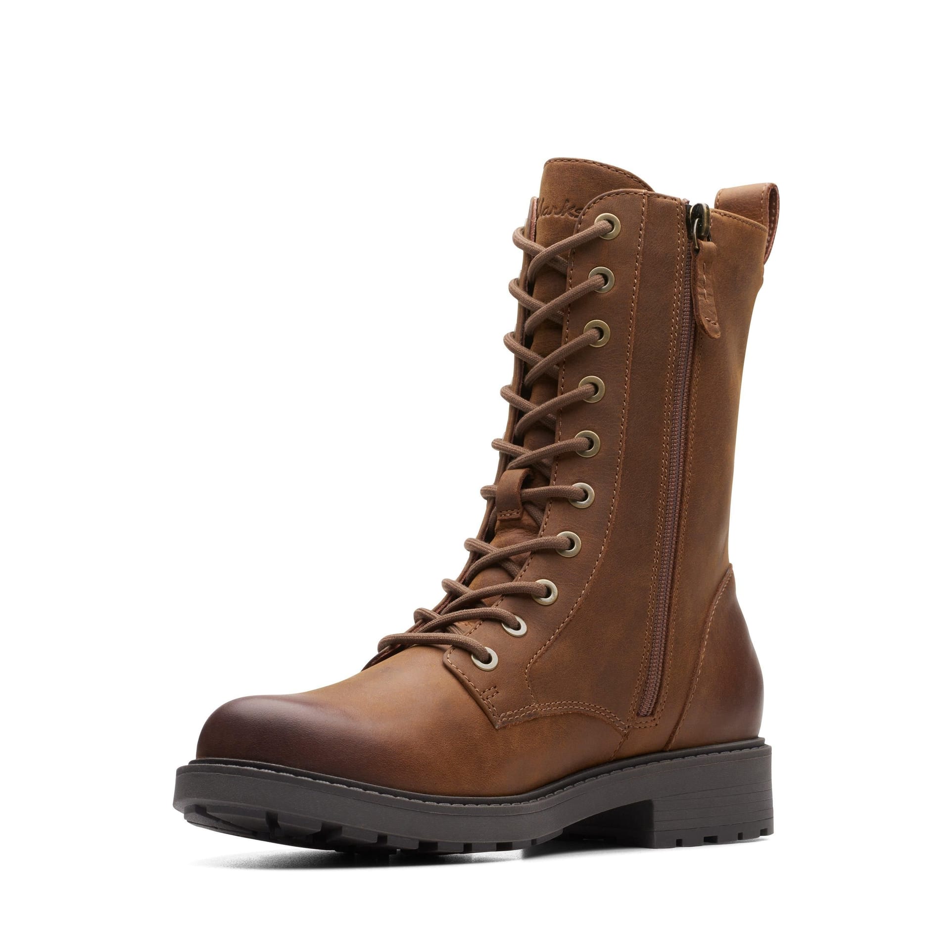 Clarks Clarks Women's Orinoco 2 Style Brown Snuff Ankle Boots - 4