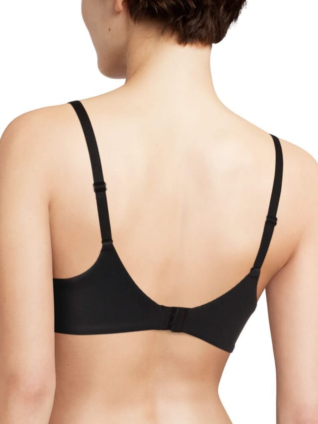 Chantelle Chantelle Women's Floral Touch Covering Memory Foam Bra in Black - 3