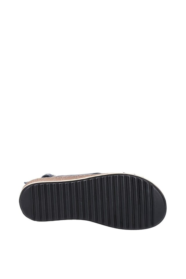 Hush Puppies Hush Puppies Women's Elena' Cross Over Wedge Sandal in Navy - 3