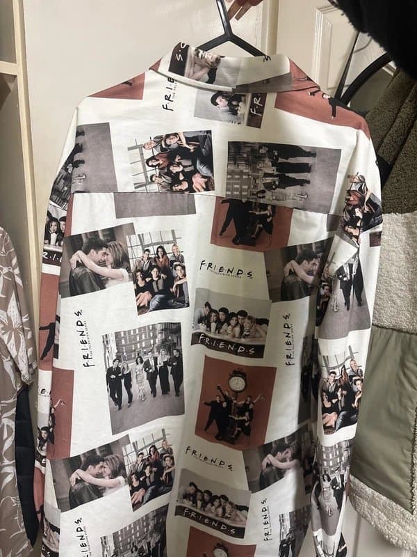 ASOS Design Friends TV show printed shirt
