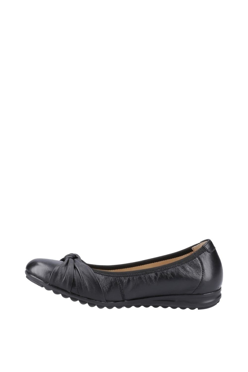 Hush Puppies Hush Puppies Women's Lilith Knot Ballerina in Black - 4