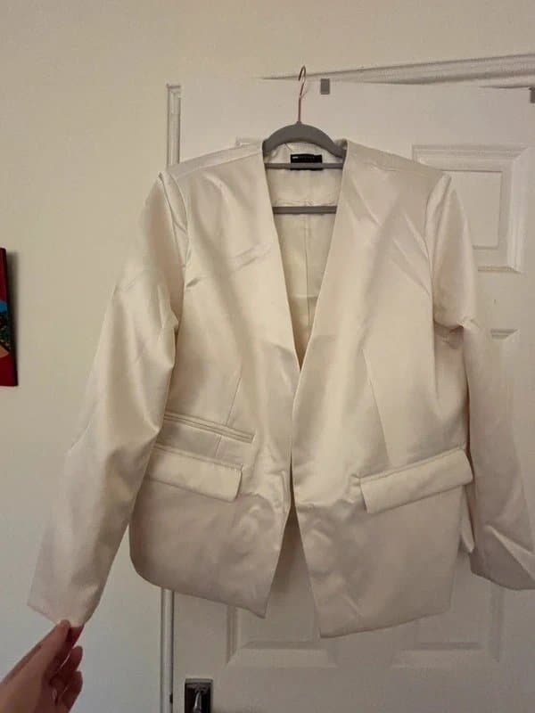 ASOS Design Cream blazer perfect