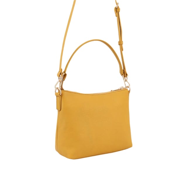 Paul Costelloe Paul Costelloe Women's Mestolo Leather Day Bag in Gold - 3