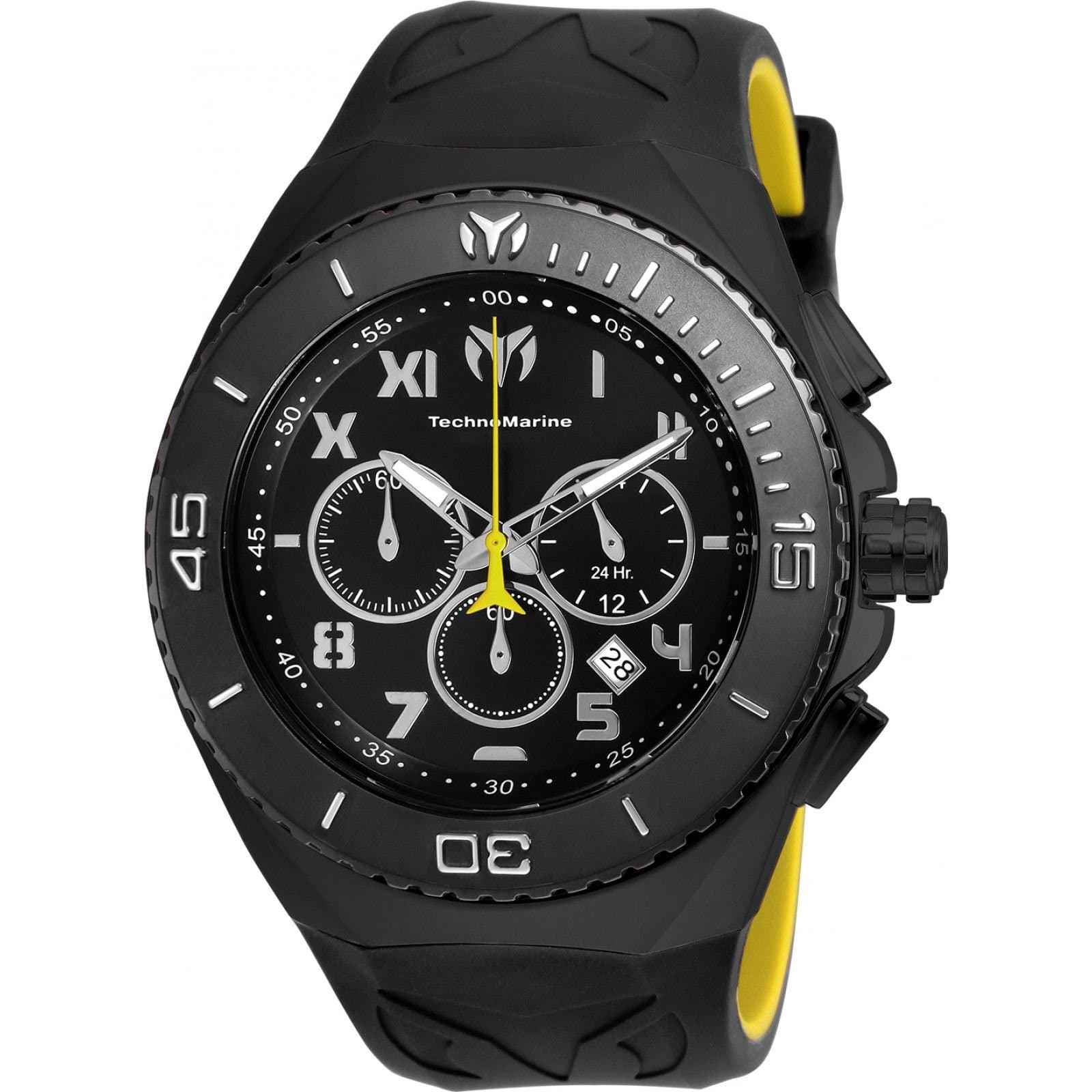TechnoMarine TechnoMarine Men's TM-215069 Manta 48mm Quartz Watch in Black