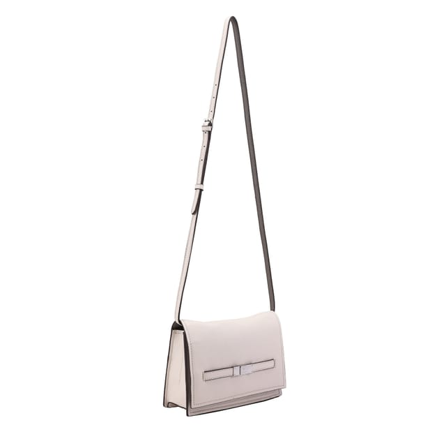Paul Costelloe Paul Costelloe Women's Tosca Leather Clutch in Beige - 3