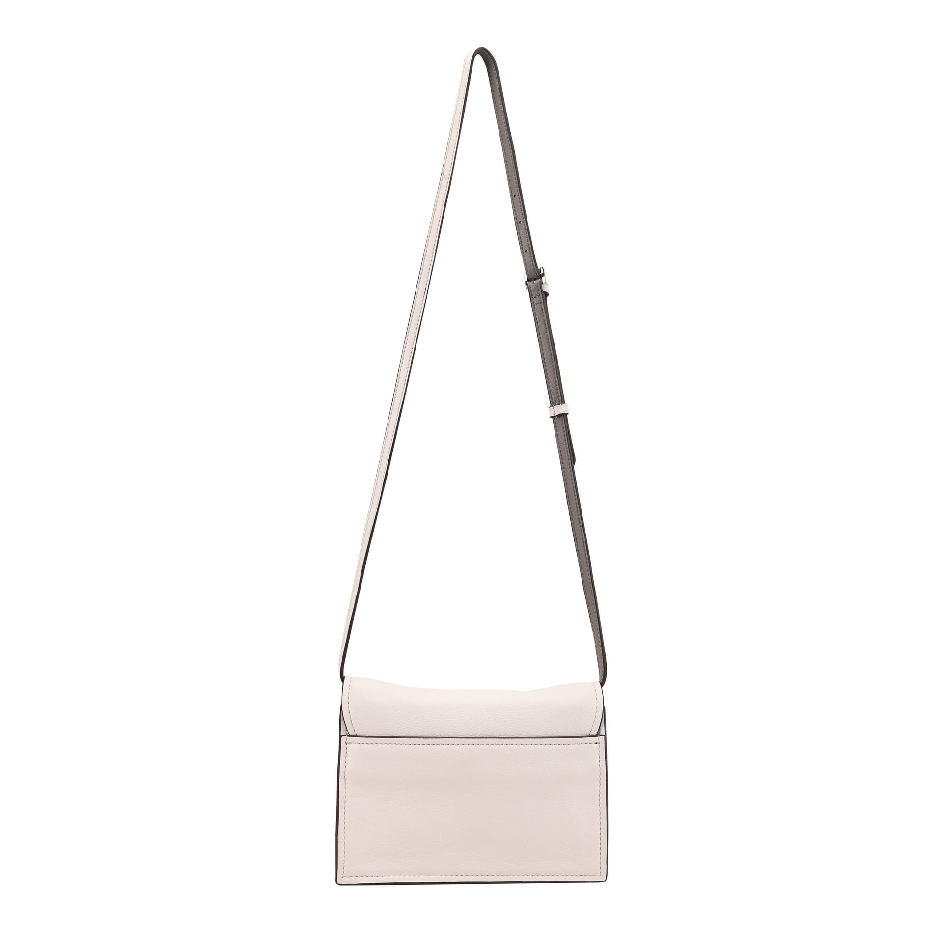 Paul Costelloe Paul Costelloe Women's Tosca Leather Clutch in Beige - 4