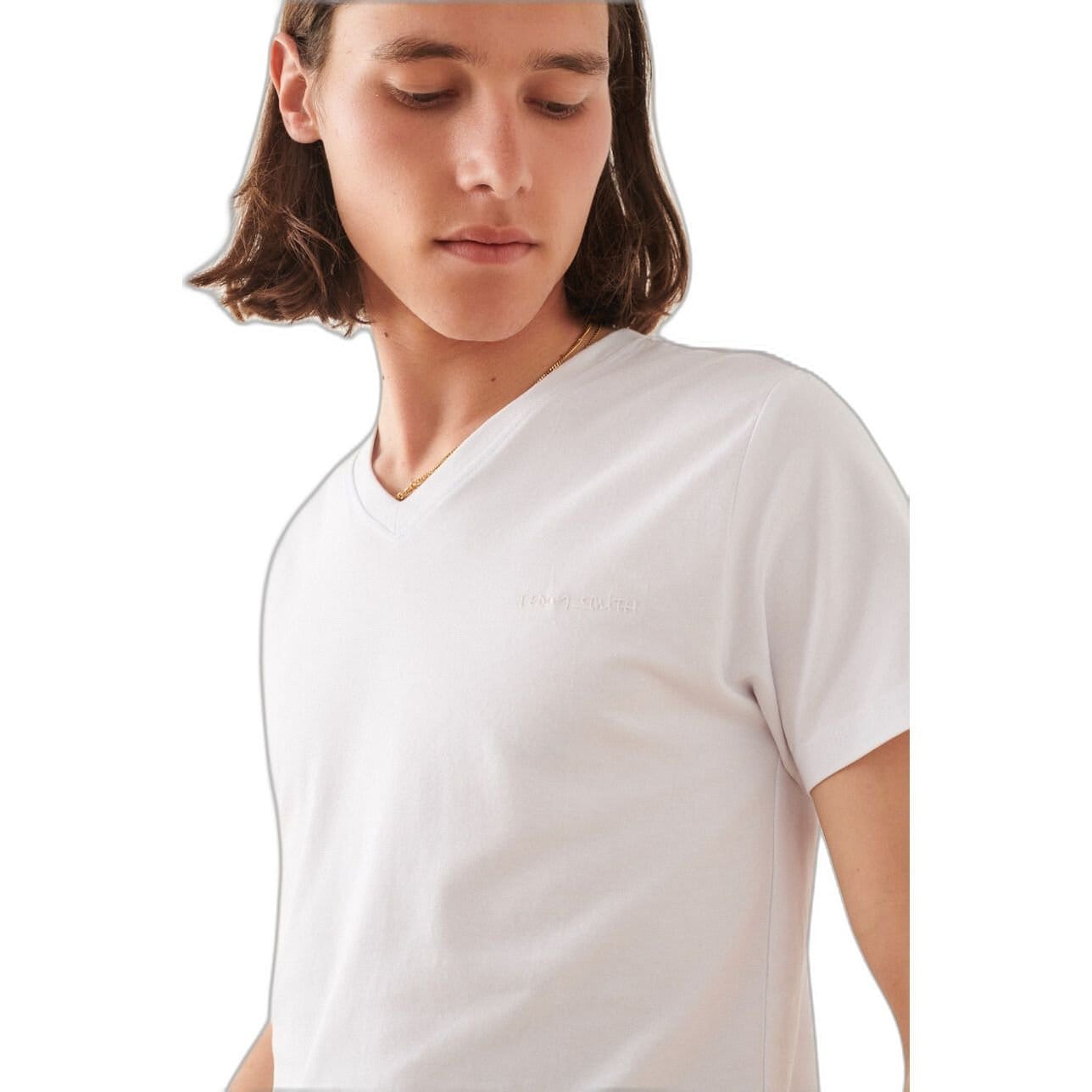 Teddy smith Teddy Smith Men's T-Shirt Tawax in White - 4