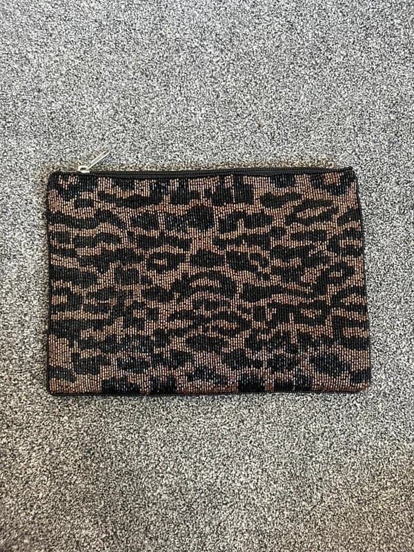 New Look New Look Animal Sequin Clutch Bag