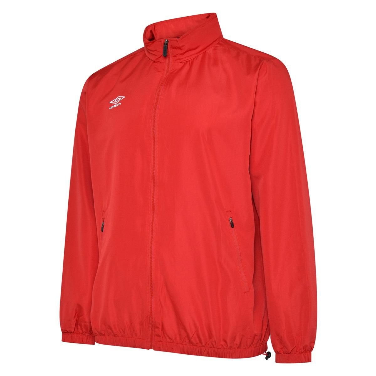 Umbro Umbro Men's Club Essential Light Waterproof Jacket in Scarlet - 3