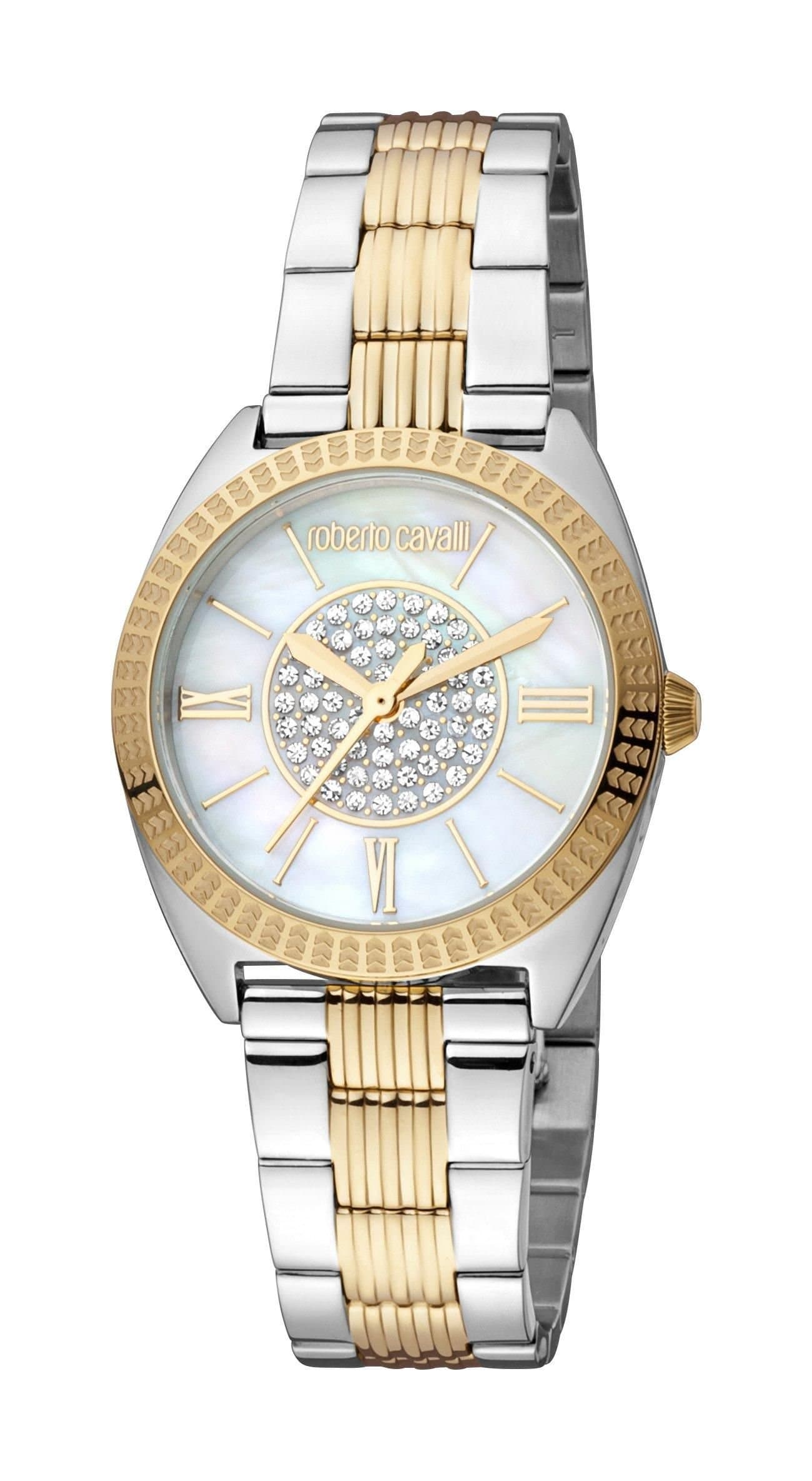 Roberto Cavalli Roberto Cavalli Women's Swiss Quartz Watch in White
