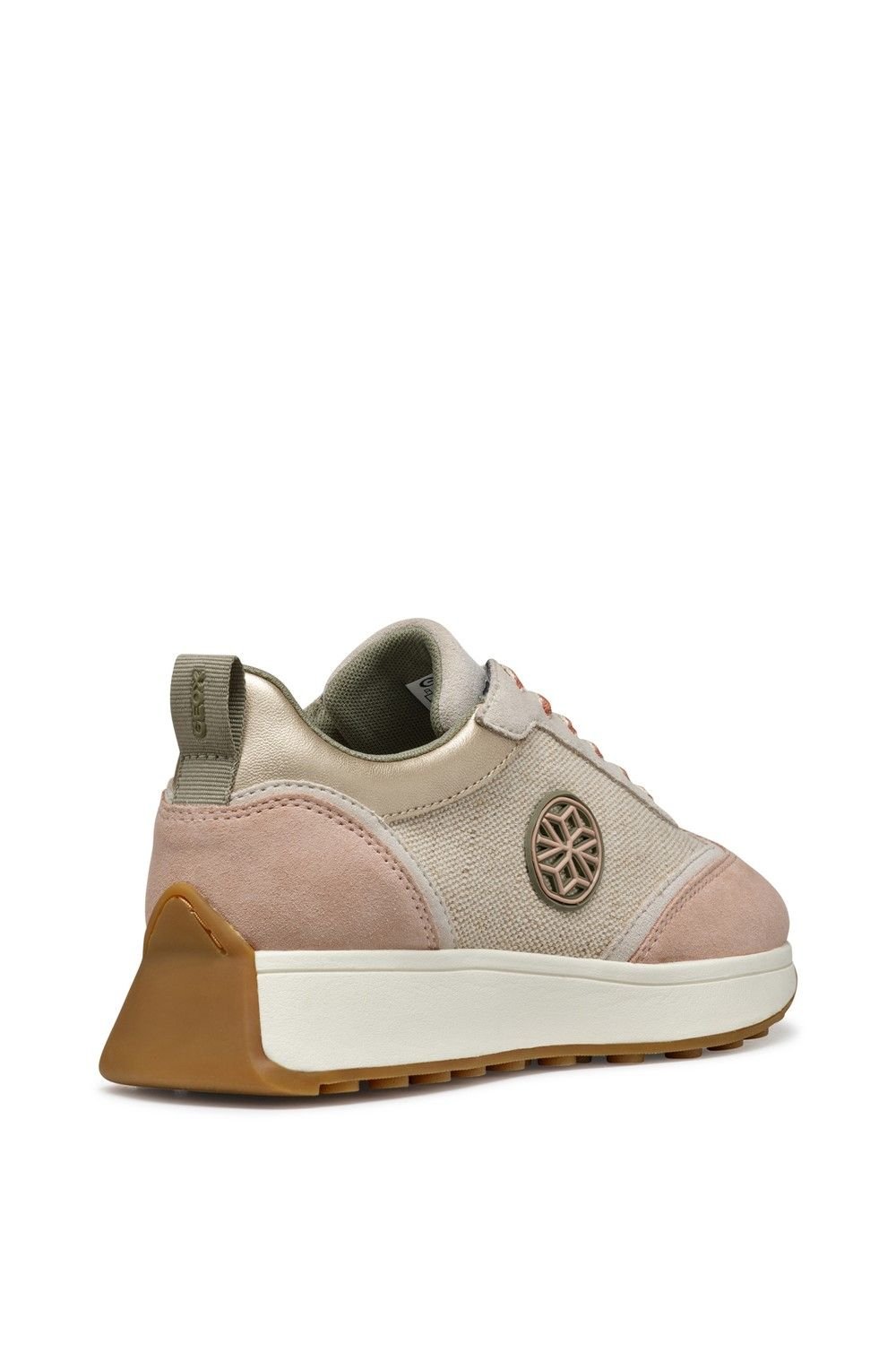 Geox Geox Women's D AMABEL SNEAKERS in Light Sand - 2