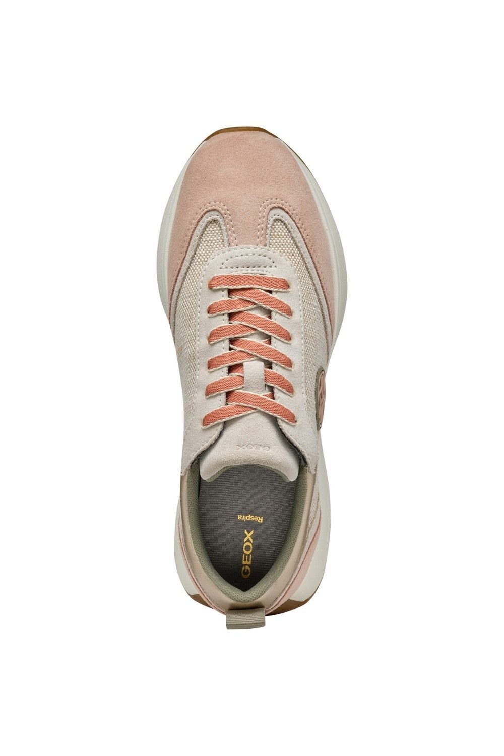 Geox Geox Women's D AMABEL SNEAKERS in Light Sand - 4