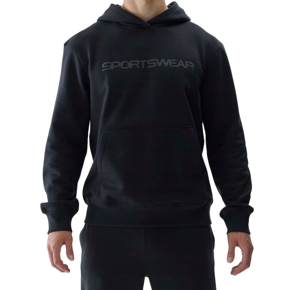 4F 4F Men's M1259 Hoodie in Black - 4