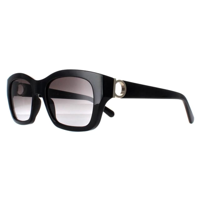 Salvatore Ferragamo Salvatore Ferragamo Women's Rectangle Black Grey Gradient SF1012S - 2