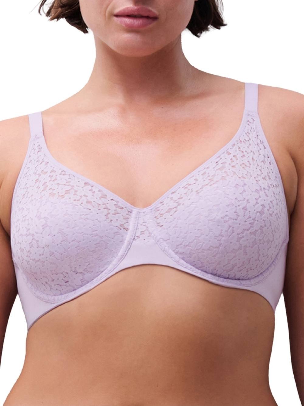 Chantelle Chantelle Women's Easy Feel Norah Covering Moulded Bra in Purple - 2