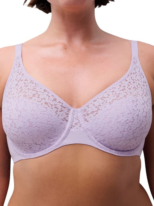 Chantelle Chantelle Women's Easy Feel Norah Covering Moulded Bra in Purple - 3