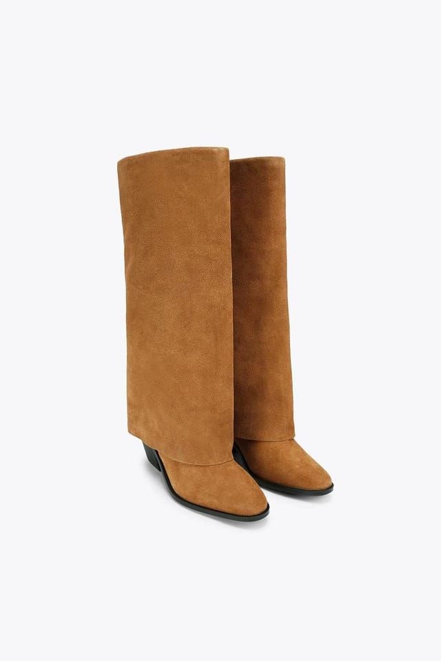 KG Kurt Geiger KG Kurt Geiger Women's 'Telling2' Suede Boots in Tan - 2