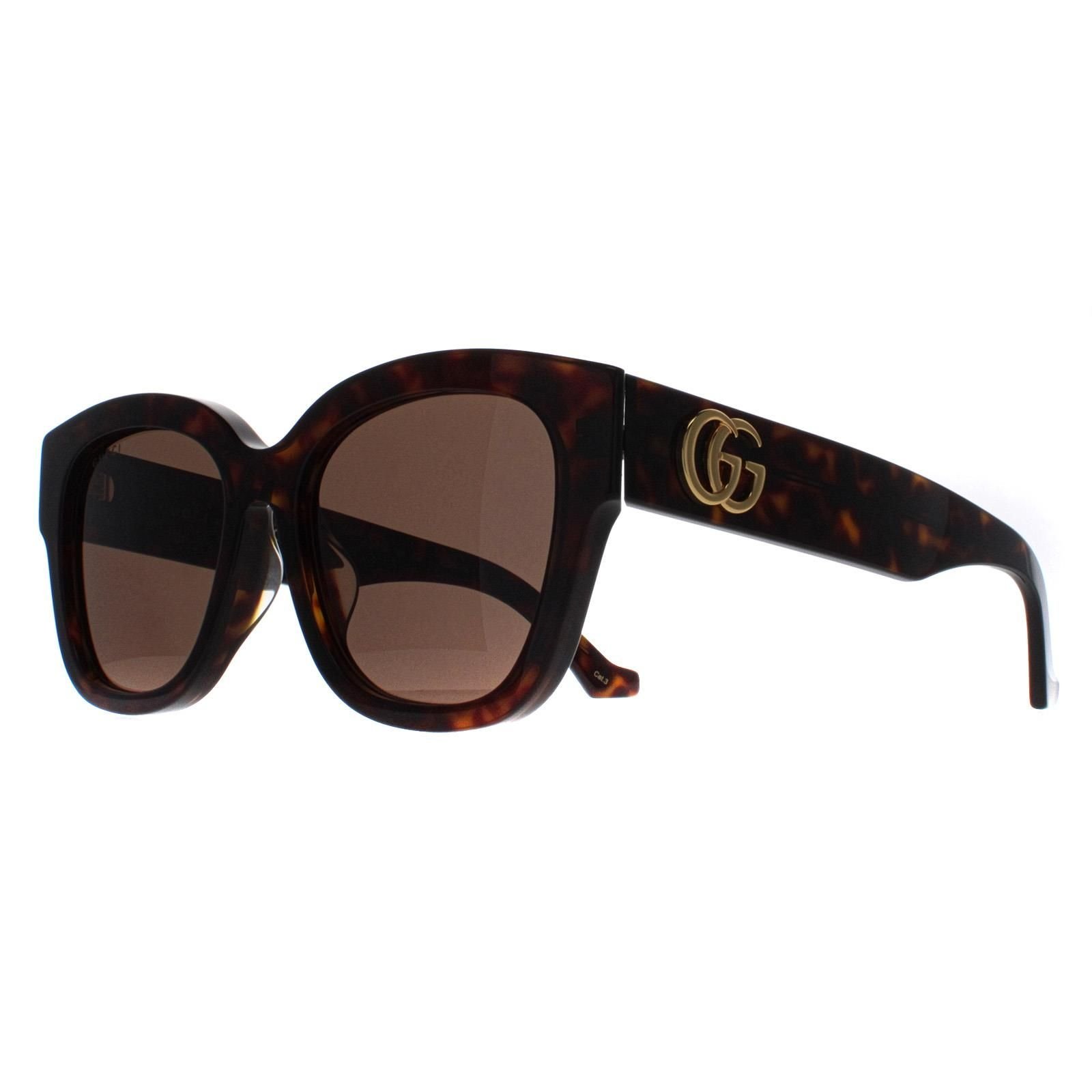 Gucci Gucci Women's Butterfly Havana Brown GG1550SK - 2
