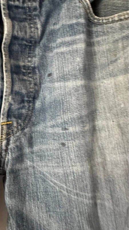 Levi Strauss & Co. Levi 501 Men's Unisex Blue Denim Straight Jeans W36 L32 Button Fly