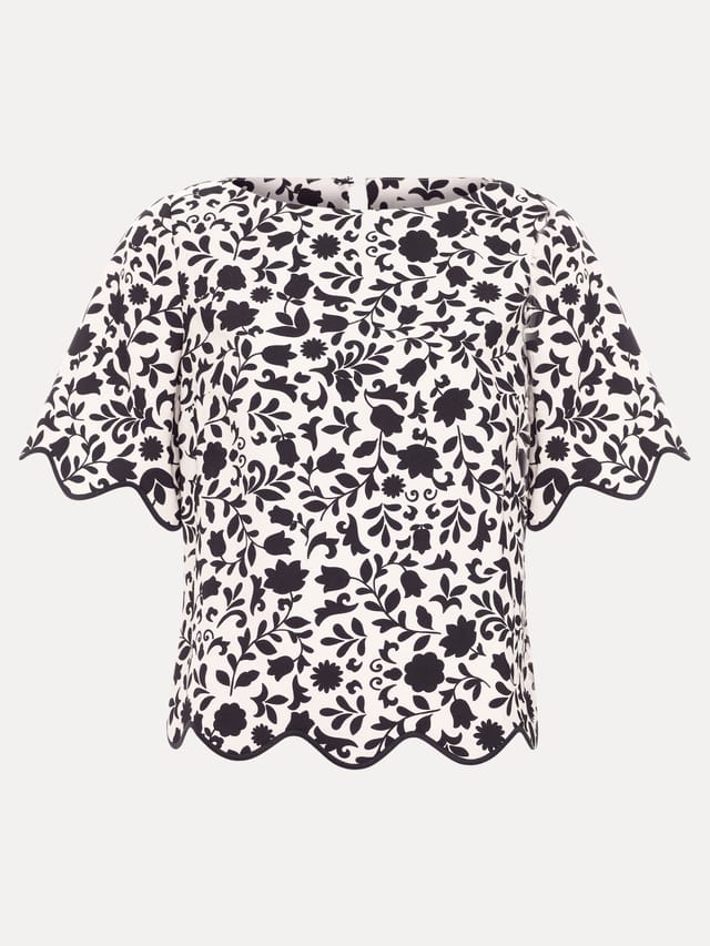 Phase Eight Phase Eight Women's Abi Printed Top - 2