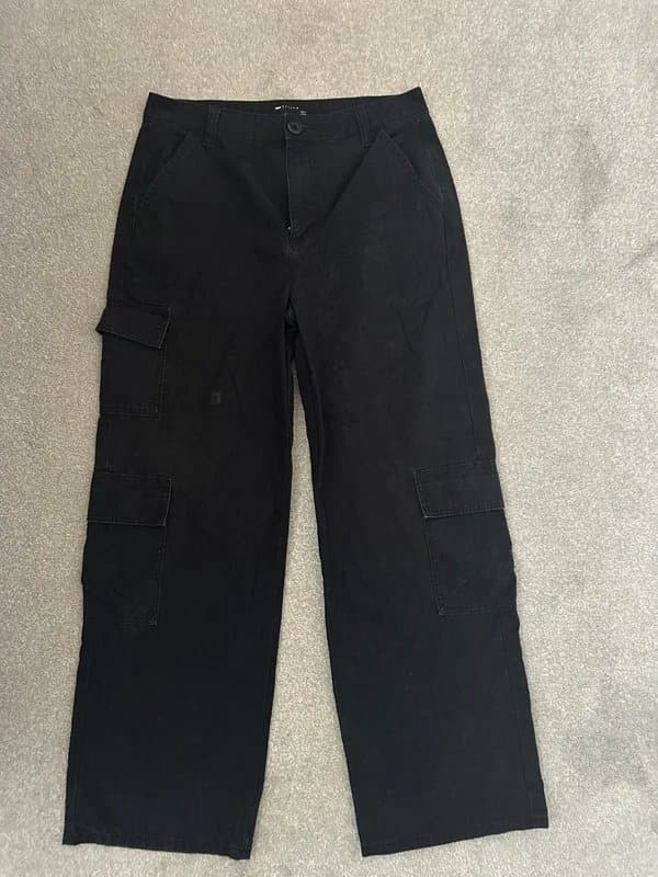 ASOS Design ASOS black cargo pants