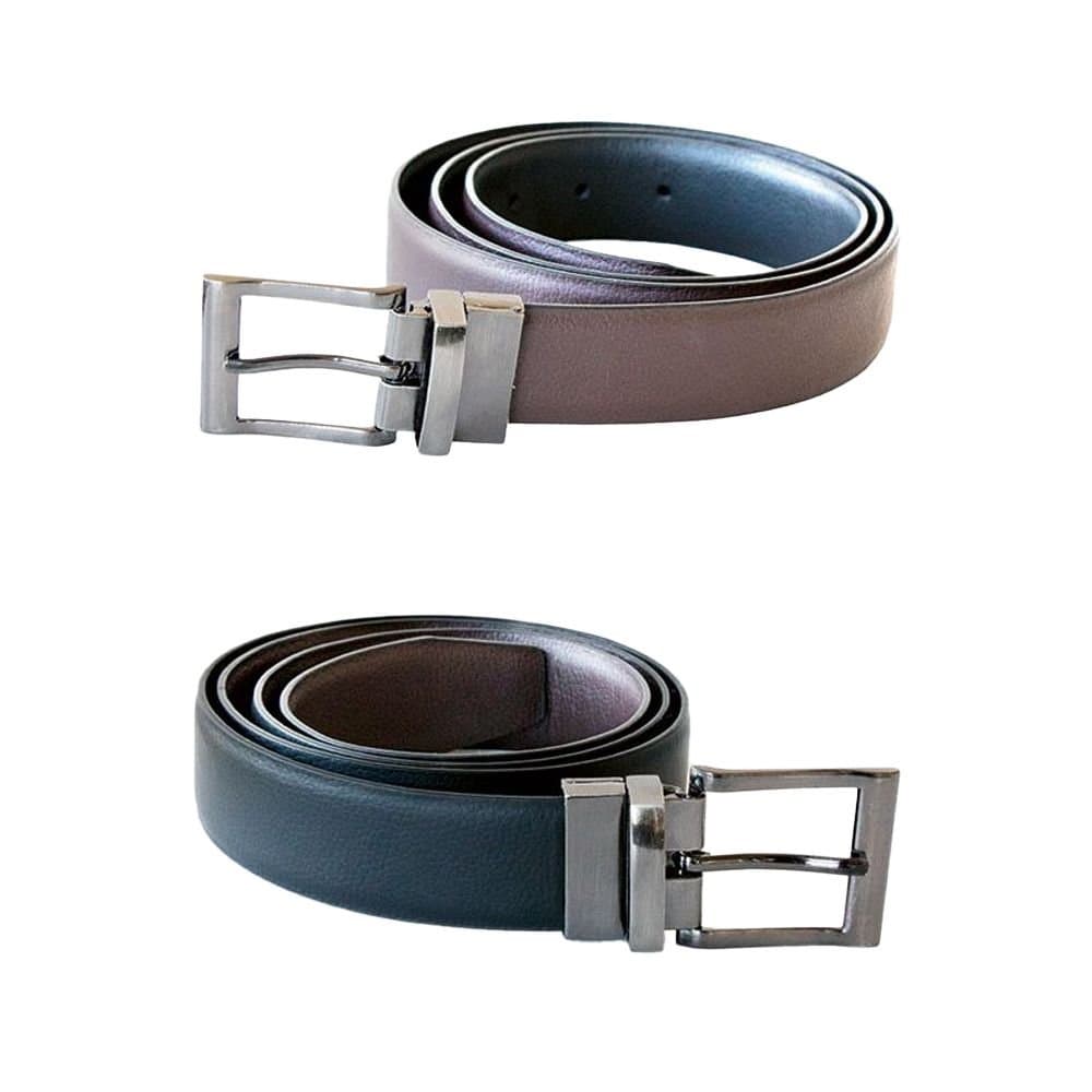 Korntex Korntex Men's Schaffhausen Reversible Waist Belt in Black