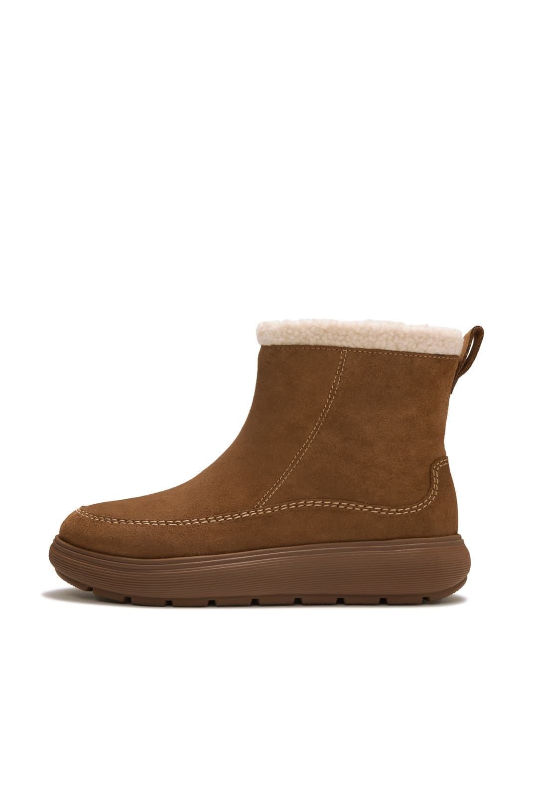 FitFlop FitFlop Women's Iq-Comff Suede Relaxed Boots Terracotta Tan
