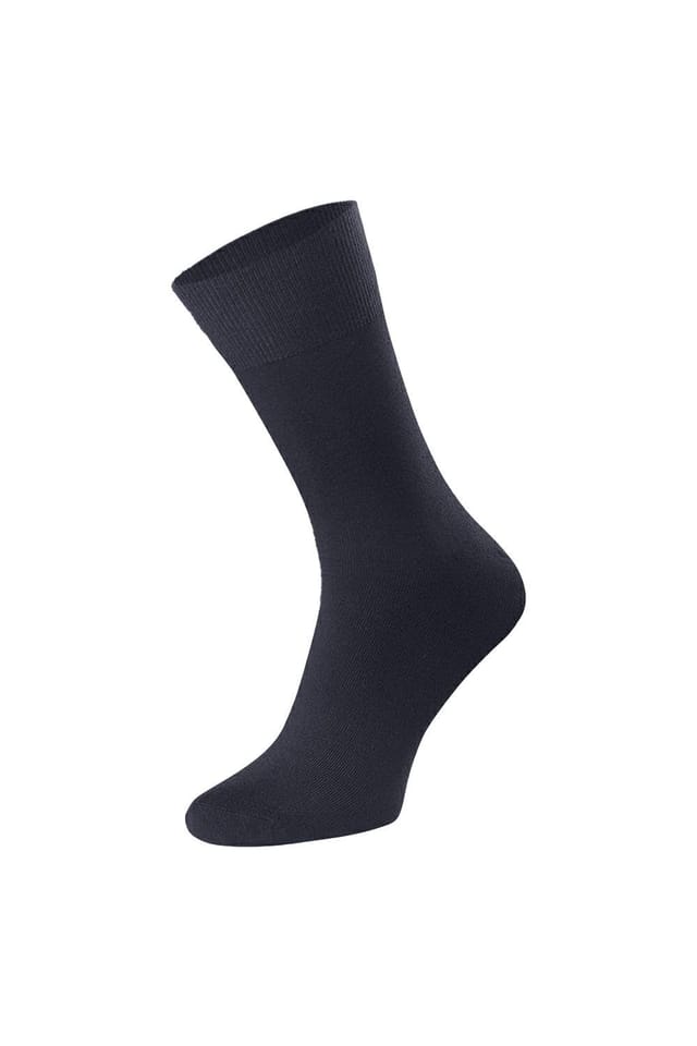 Steven Steven Men's Bamboo Sensory Socks - Soft Seamless Design for All Day Comfort Socks in Grey - 2