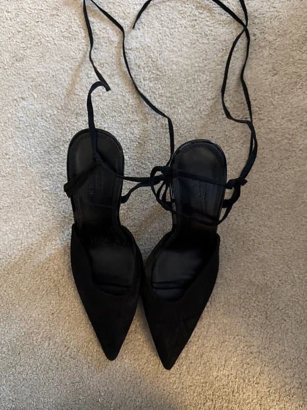 ASOS Asos pointed toe lace up heels