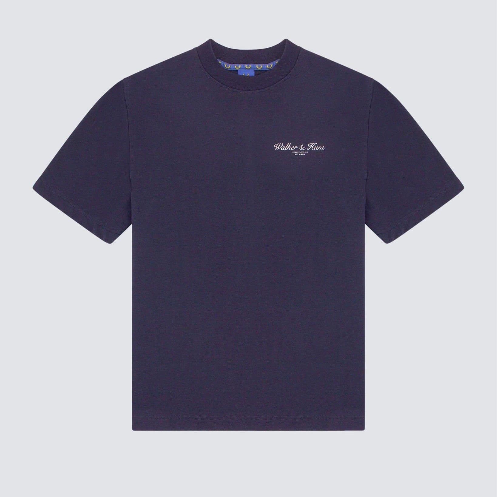 Walker & Hunt Walker & Hunt Men's Atelier Tee in Navy