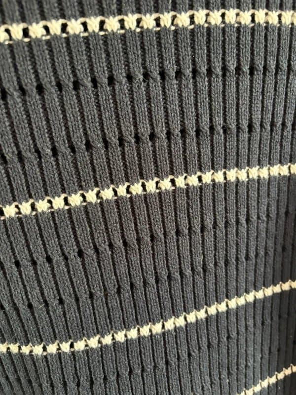 H&M Divided H&M Navy Striped Knit Jumper – Size XXS