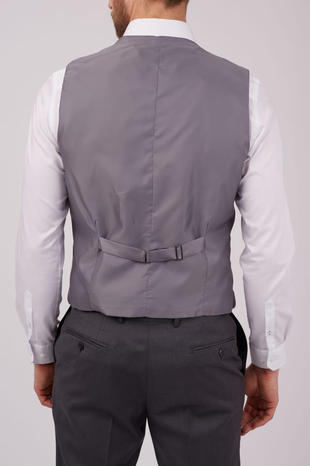 Scott Scott Men's Pick & Pick Vest in Grey - 2